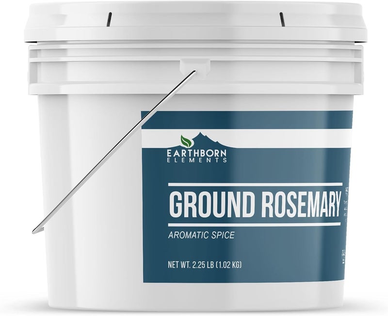 Earthborn Elements Ground Rosemary 1 Gallon Bucket - Aromatic Spice - Image 2